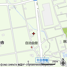 神奈川県厚木市三田1765周辺の地図