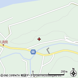 岐阜県恵那市長島町久須見430周辺の地図