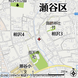 神奈川県横浜市瀬谷区相沢3丁目20周辺の地図