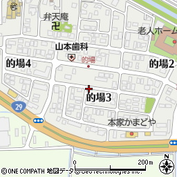 鳥取県鳥取市的場3丁目周辺の地図