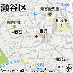 神奈川県横浜市瀬谷区相沢2丁目41周辺の地図
