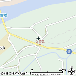 岐阜県恵那市長島町久須見211周辺の地図