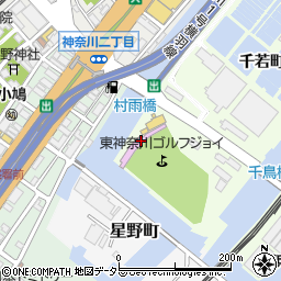 東神奈川ゴルフジョイ周辺の地図