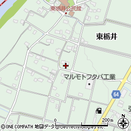 岐阜県美濃加茂市下米田町東栃井215周辺の地図