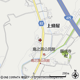 岐阜県美濃加茂市蜂屋町上蜂屋271周辺の地図