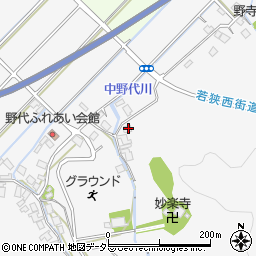 福井県小浜市野代27-2周辺の地図