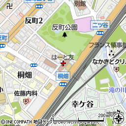 神奈川区役所　反町福祉機器支援センター周辺の地図