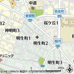 コーポ桜井周辺の地図