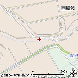 鳥取県東伯郡北栄町西穂波112周辺の地図
