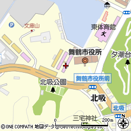 赤れんが２号棟舞鶴市政記念館周辺の地図