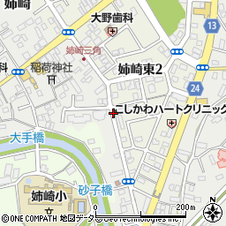 姉崎東周辺の地図