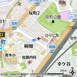 菊家周辺の地図