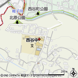 横浜市立西谷中学校周辺の地図