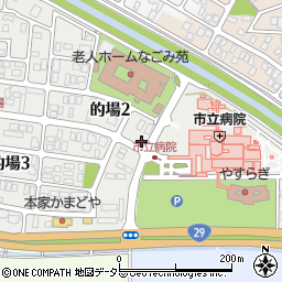 日本調剤的場薬局周辺の地図
