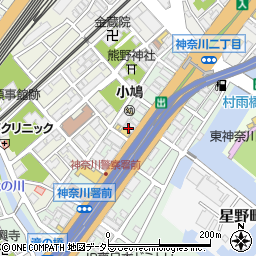 ドミナス横浜周辺の地図