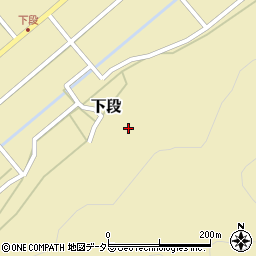 鳥取県鳥取市下段498周辺の地図