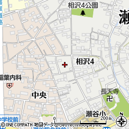 神奈川県横浜市瀬谷区相沢4丁目13周辺の地図