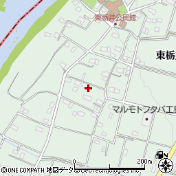 岐阜県美濃加茂市下米田町東栃井175周辺の地図