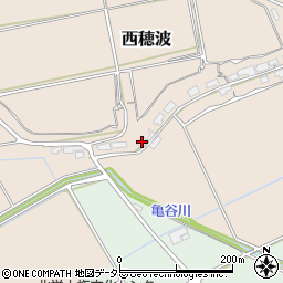鳥取県東伯郡北栄町西穂波121周辺の地図