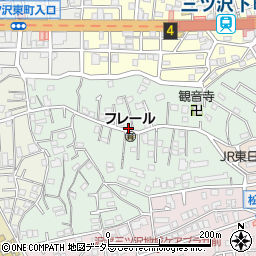 三ツ沢東町8太田パーキング☆akippa駐車場(1)周辺の地図