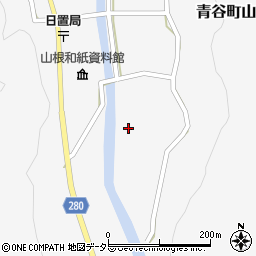 鳥取県鳥取市青谷町山根430周辺の地図
