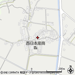 鳥取県北栄町（東伯郡）北条島周辺の地図