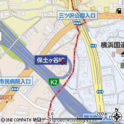 神奈川県横浜市保土ケ谷区岡沢町76-8周辺の地図