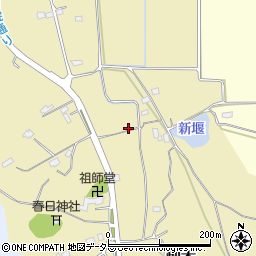 千葉県市原市畑木周辺の地図
