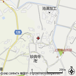 千葉県長柄町（長生郡）上野周辺の地図