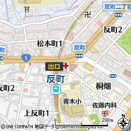 ラフィネ横浜周辺の地図