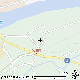 岐阜県恵那市長島町久須見226周辺の地図