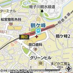 スターバックスコーヒー TSUTAYA 鶴ヶ峰駅前店周辺の地図