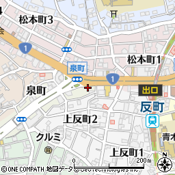 斉藤印房周辺の地図