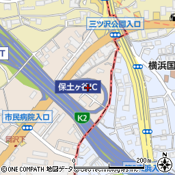神奈川県横浜市保土ケ谷区岡沢町76周辺の地図