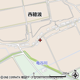 鳥取県東伯郡北栄町西穂波124周辺の地図
