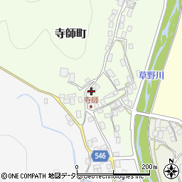 滋賀県長浜市寺師町175周辺の地図