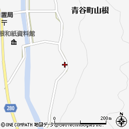 鳥取県鳥取市青谷町山根405-2周辺の地図