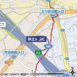 神奈川県横浜市保土ケ谷区岡沢町76-11周辺の地図