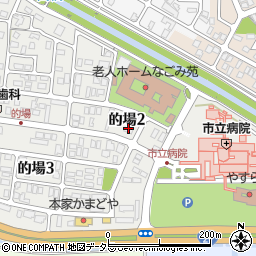 クローバーズ周辺の地図