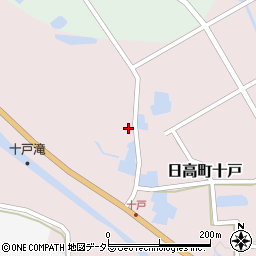 兵庫県豊岡市日高町十戸261周辺の地図