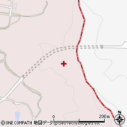 長井トンネル周辺の地図