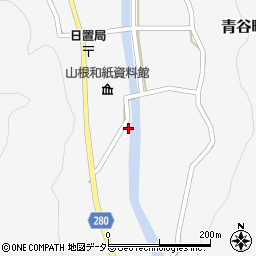 鳥取県鳥取市青谷町山根132周辺の地図
