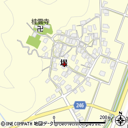 福井県三方上中郡若狭町堤周辺の地図