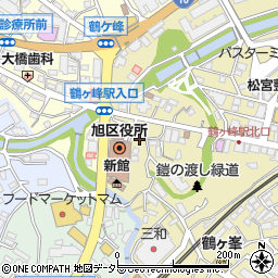牛串酒場 きじま 鶴ケ峰周辺の地図
