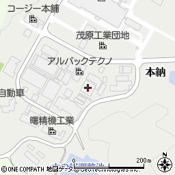 千代田化学株式会社　茂原工場周辺の地図