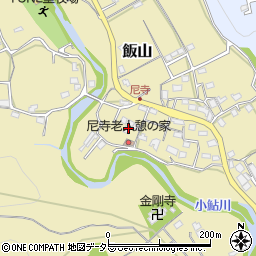 神奈川県厚木市飯山4744-1周辺の地図