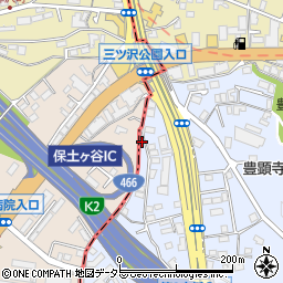 神奈川県横浜市神奈川区三ツ沢西町6-23周辺の地図