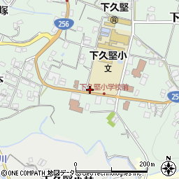 長野県飯田市下久堅知久平975周辺の地図