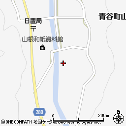 鳥取県鳥取市青谷町山根431周辺の地図
