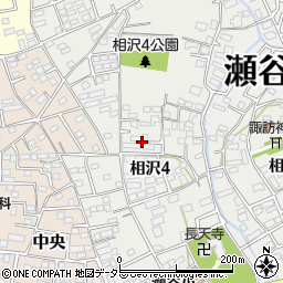 神奈川県横浜市瀬谷区相沢4丁目24周辺の地図